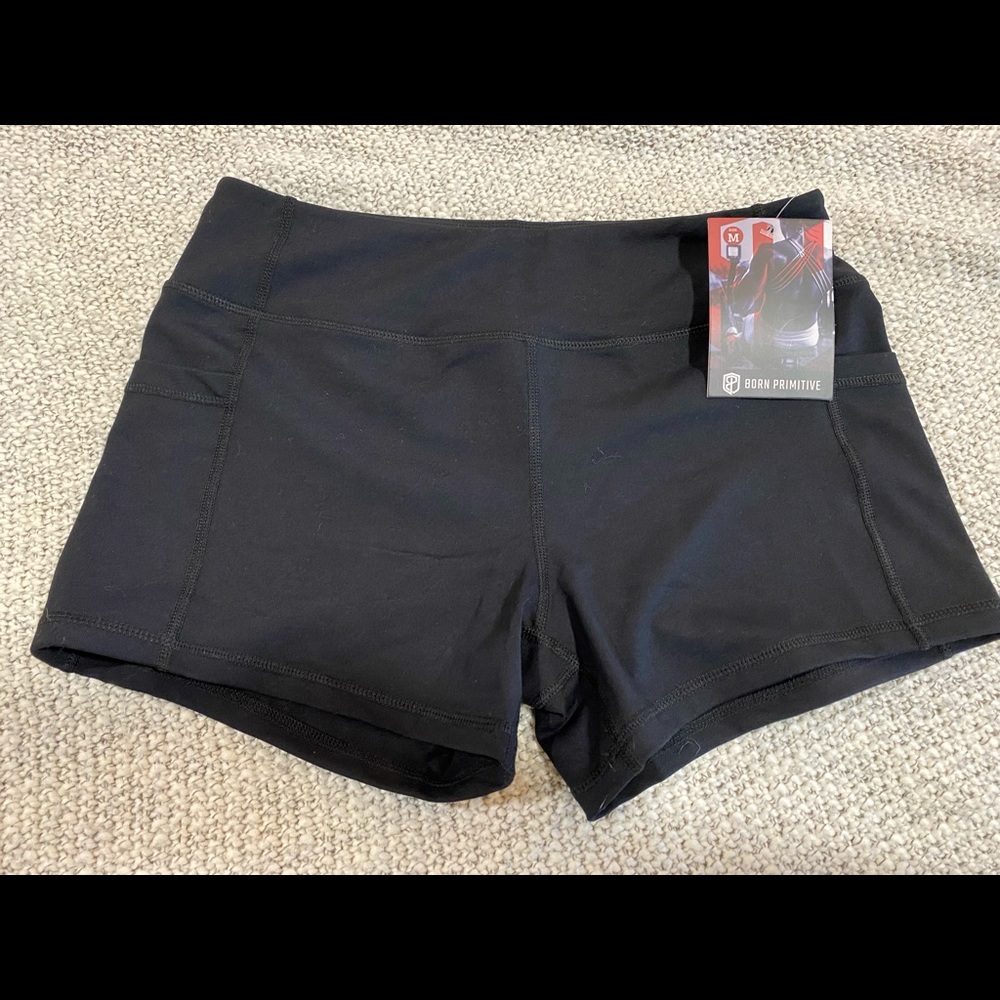 Born Primitive Rise and grind booty shorts
